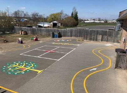 Stencils on playgroundjpg